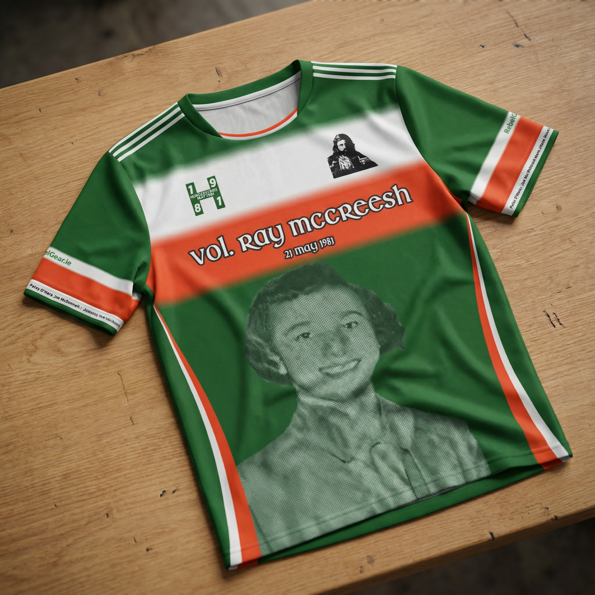 Raymond McCreesh Tribute Jersey - All Over Print Commemorative Soccer GAA Shirt