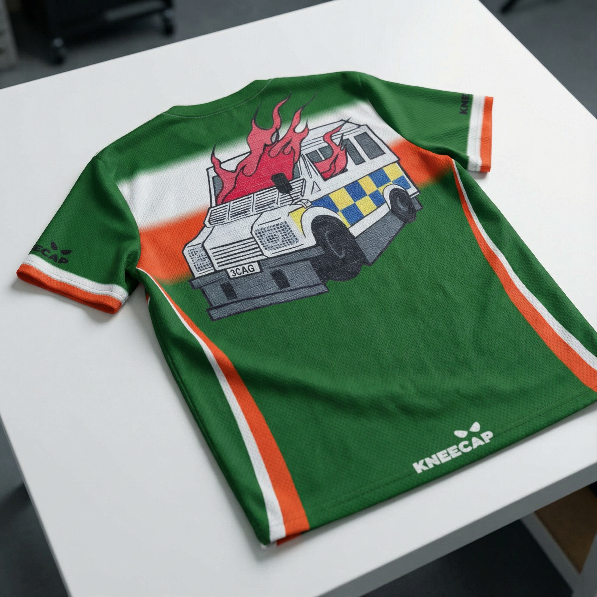 Kneecap Green Mesh Jersey