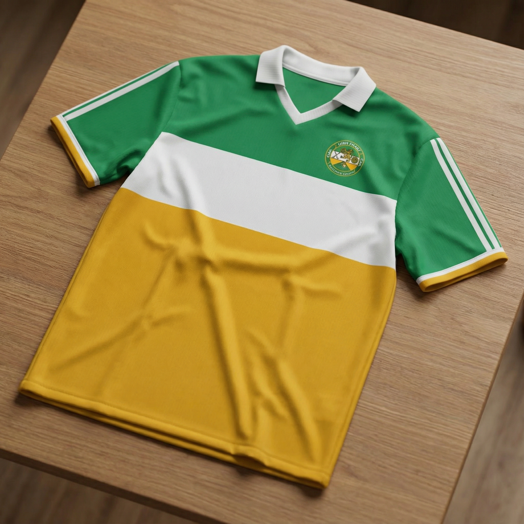 Retro Offaly GAA Style Jersey
