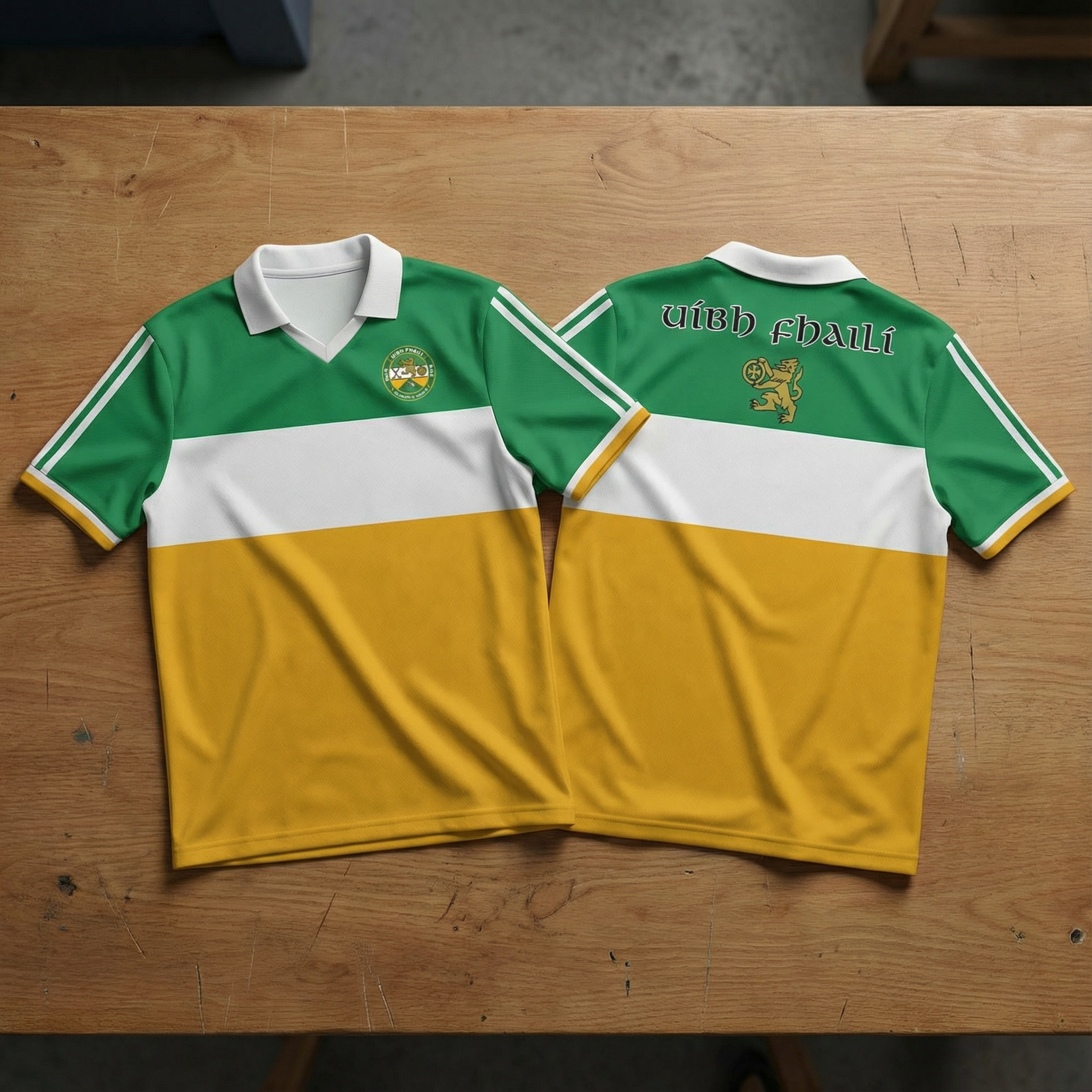 Retro Offaly GAA Style Jersey