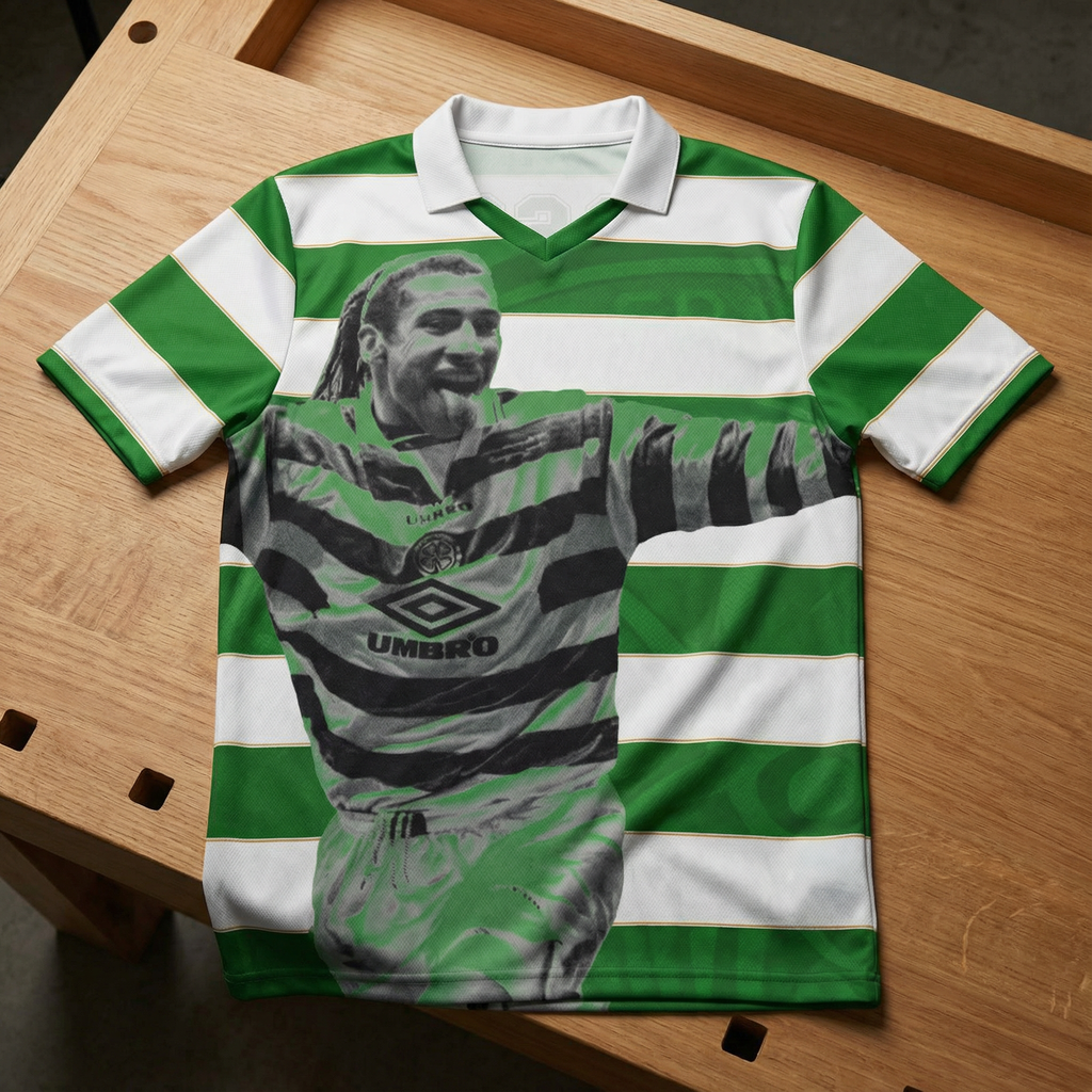 Henrik Larsson Celtic Tribute Jersey