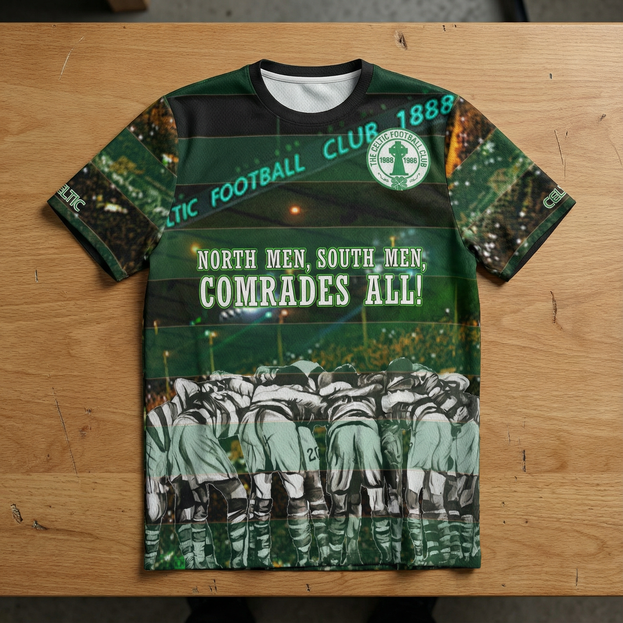 Celtic Hail Hail Jersey Round Neck