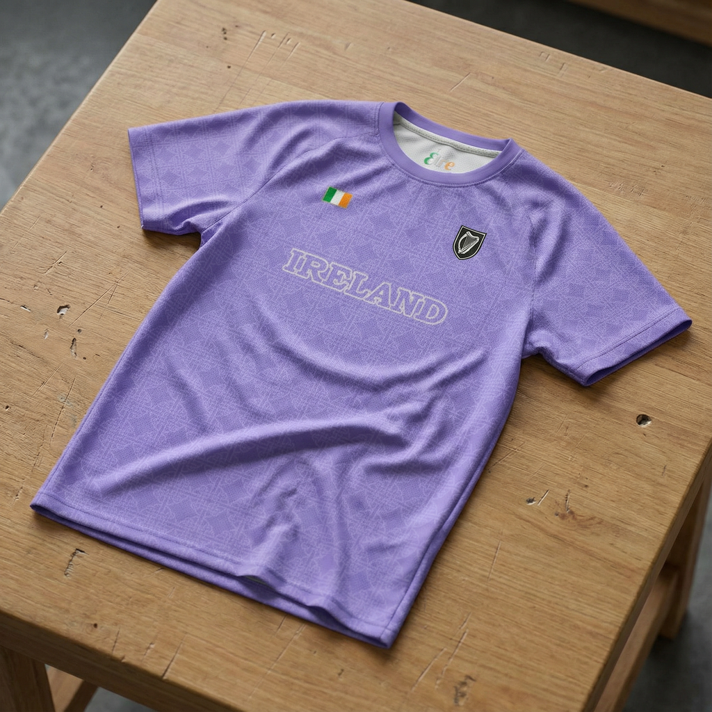 Womens IRELAND mesh fabric jersey in Lavender