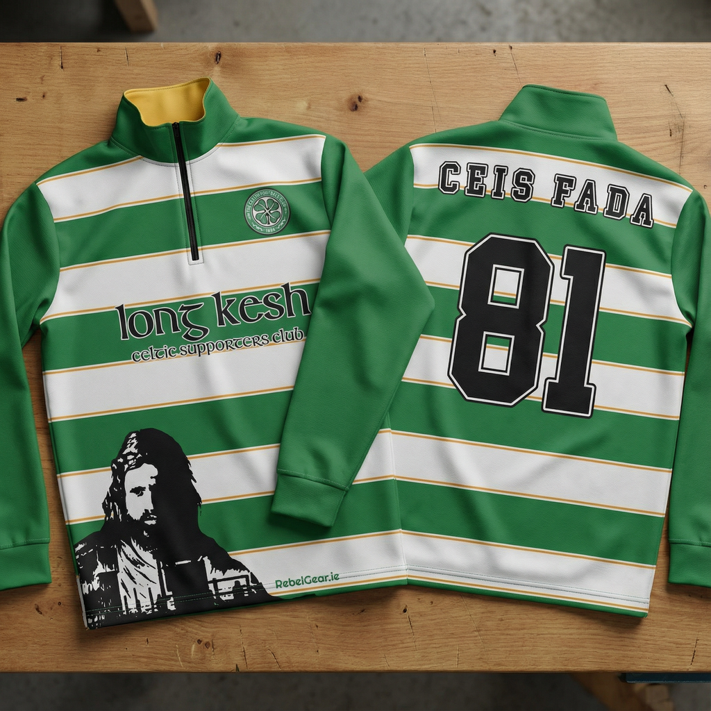 Long Kesh Celtic Supporters Club Tribute Zip Sweatshirt