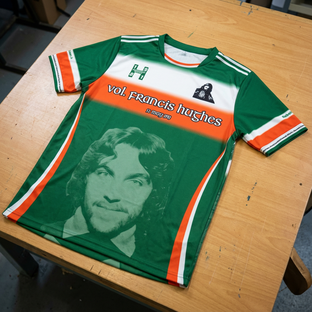 Francis Hughes Tribute Jersey - All Over Print Commemorative Soccer GAA Shirt