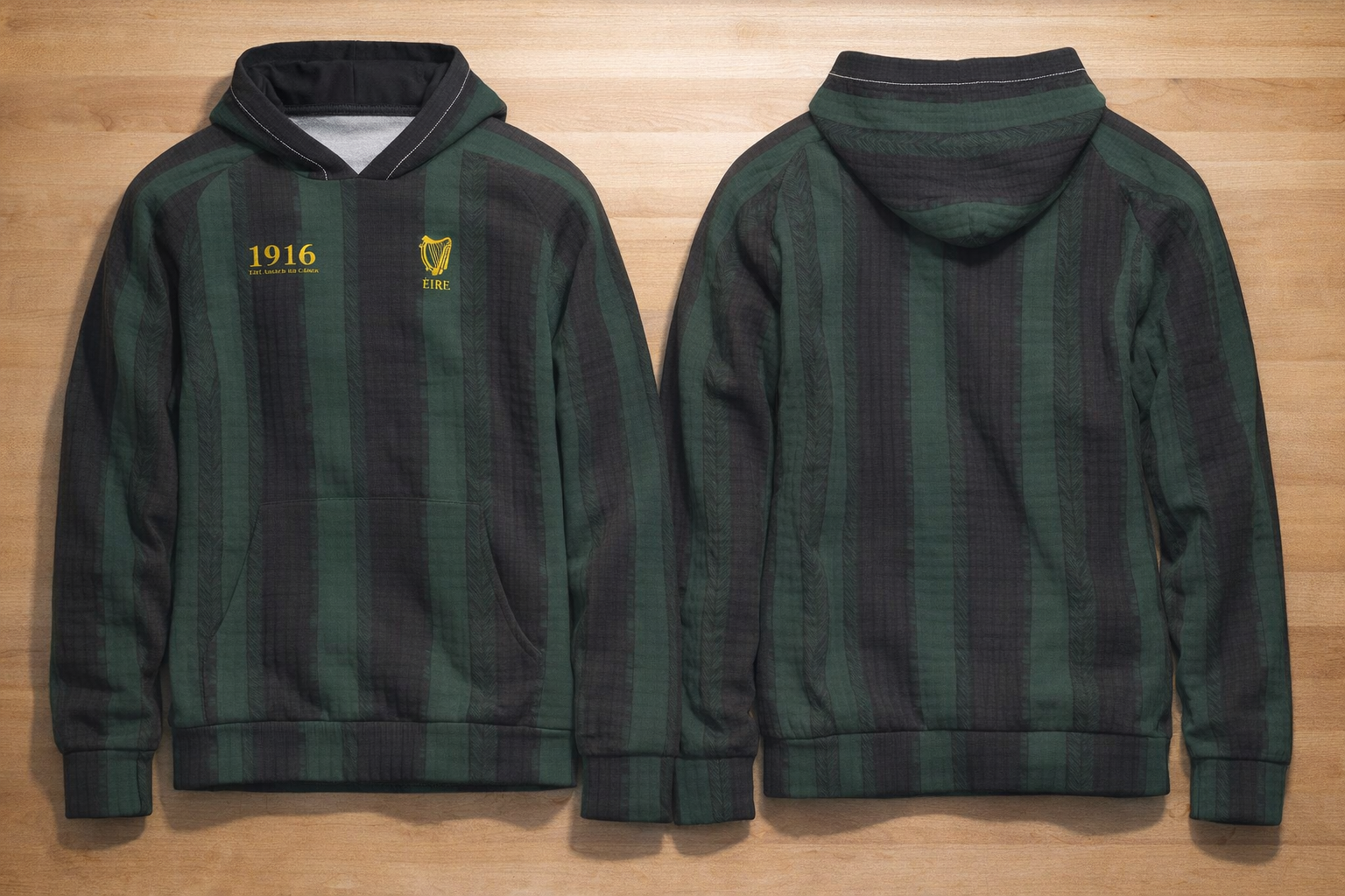 Easter 1916 Textured Hoodie